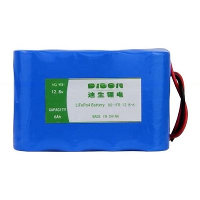 Low Temperature 6Ah LiFePo4 Lithium Iron Phosphate Battery Pack For Uninterruptible Power