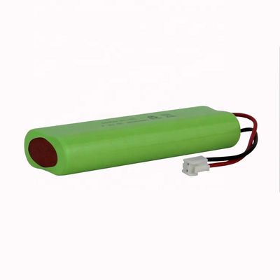 응급 조명을 위한 고온 NiMh 재충전 배터리 팩 7.2V 3000mAh