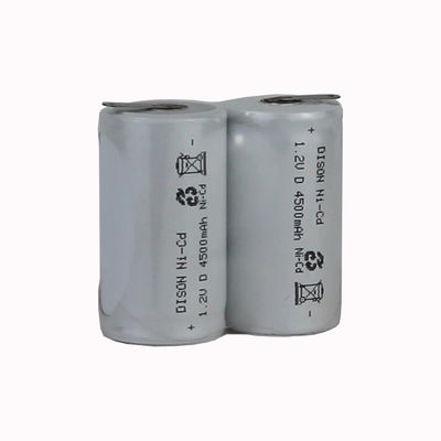 고저온도 Ni Cd 재충전 배터리 D KRH33/62 2.4V 3.6ah