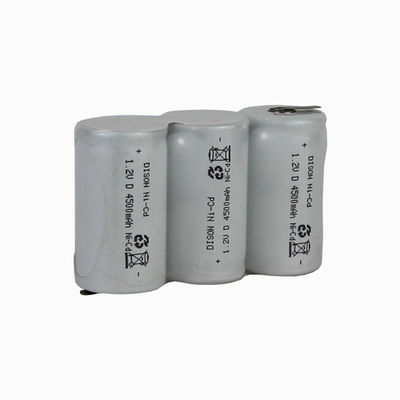 -40C 낮은 온도 충전 가능한 NiCd D KRH33/62 3.6V 4.5Ah 배터리 팩 비상 조명